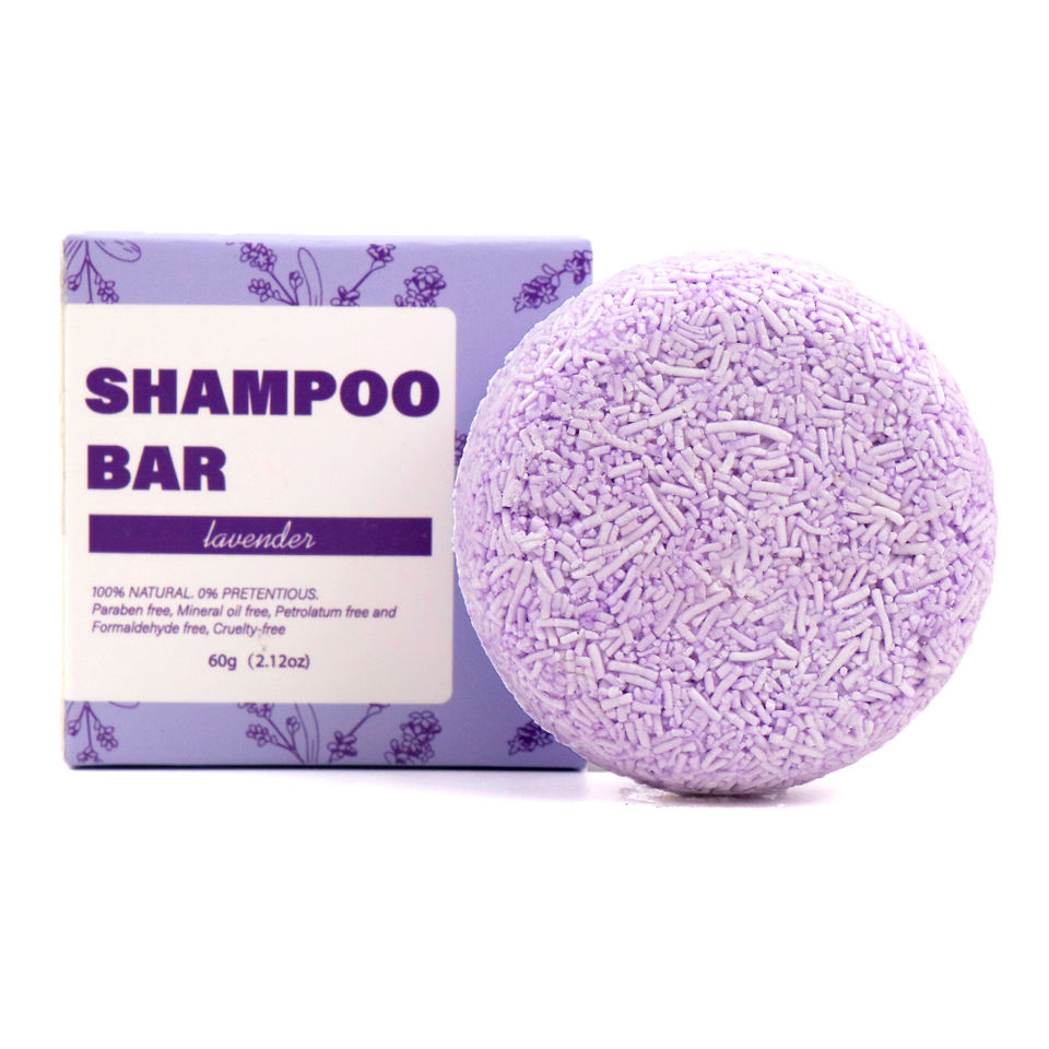 Savon en barre de shampoing pour cheveux secs du cuir chevelu personnalisé