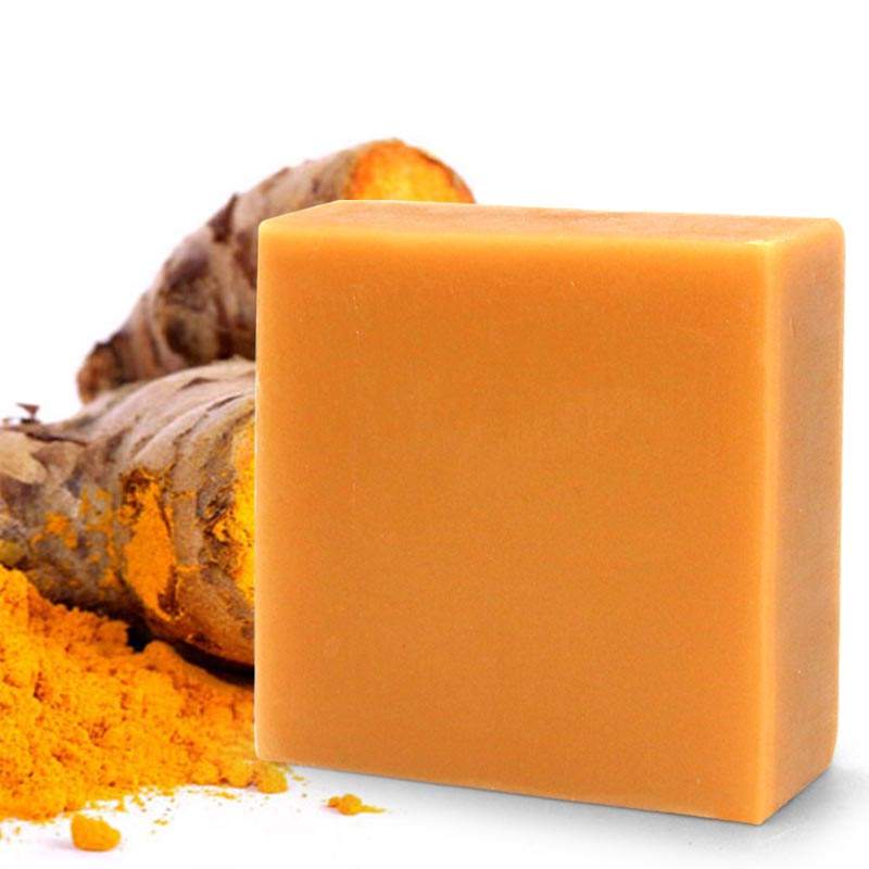 Savon au citron et au curcuma de marque privée