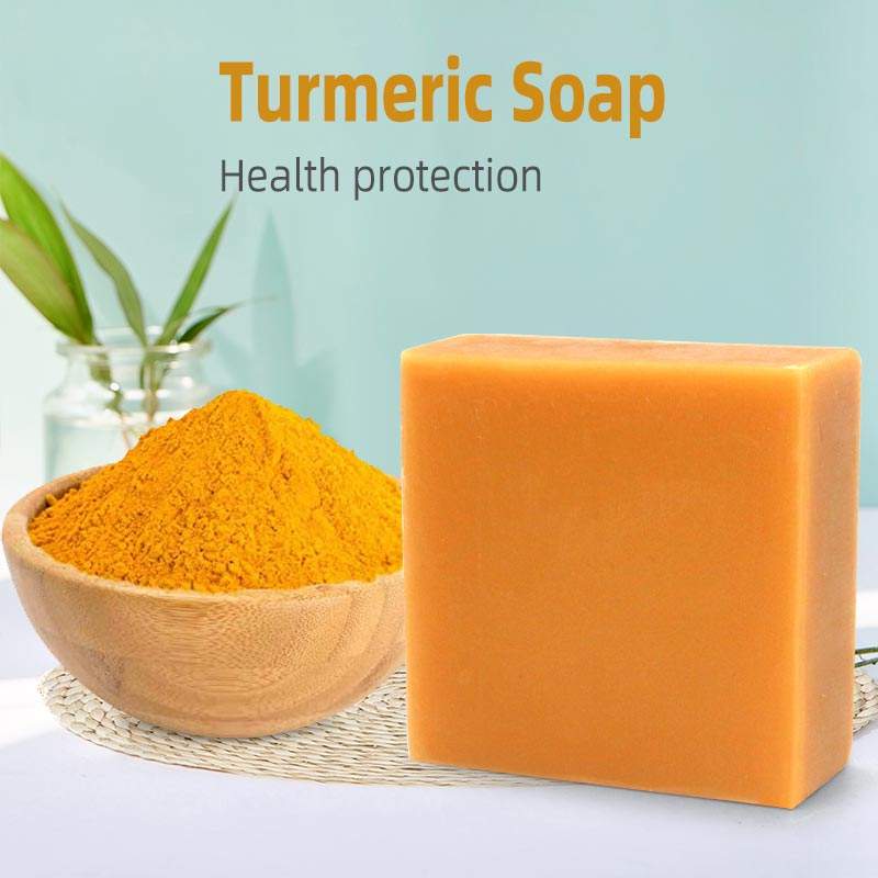 Savon au citron et au curcuma de marque privée