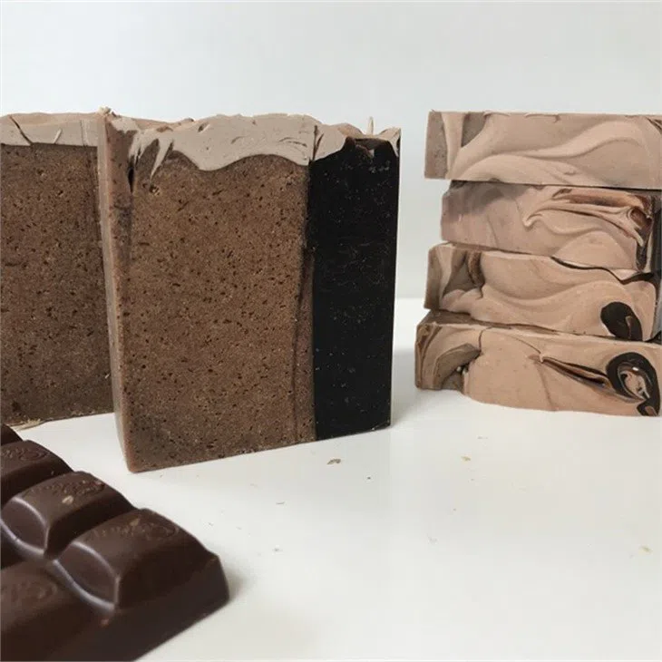 Savon au chocolat de marque privée