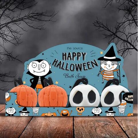 Coffret cadeau de savon d'Halloween personnalisé en gros