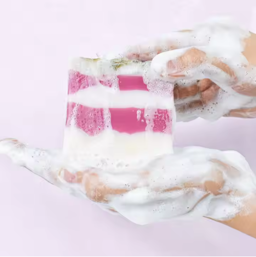 Savon en barre Rose Yoni personnalisé