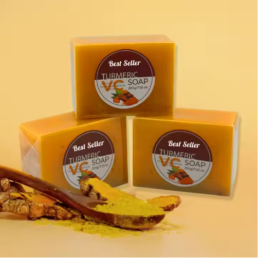 Savon végétalien de marque privée pour le visage