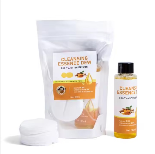 Tampons d'acide kojique au curcuma de marque privée