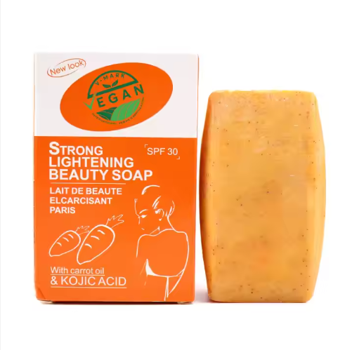 Étiquette privée Savon carottes à l'acide kojique