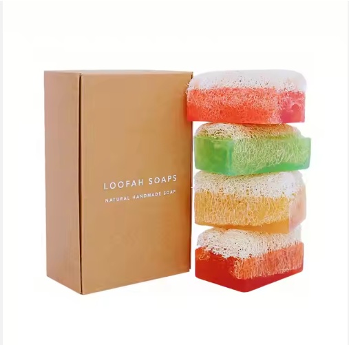 Bar de savon Loofah de label privé