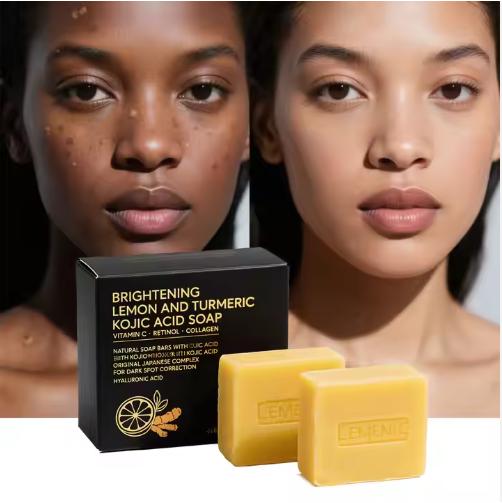 Savon OEM au curcuma et à l'acide kojique