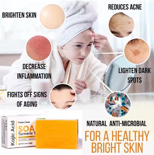 Savon à l'acide kojique au glutathion de marque privée