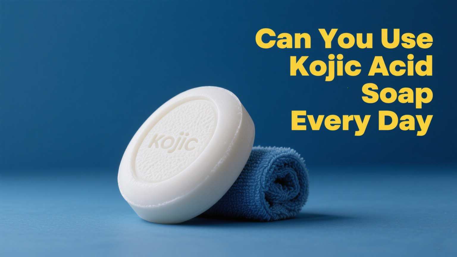 Pouvez-vous utiliser du savon à l'acide kojique tous les jours?  Voici ce que vous devez savoir
