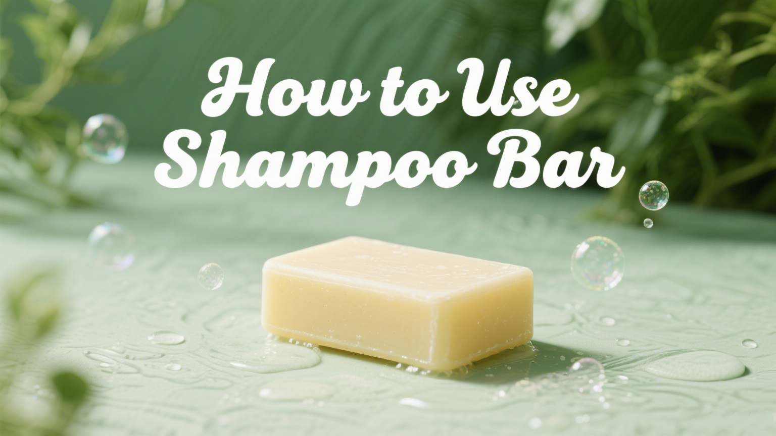 Comment utiliser Shampoo Bar - un guide complet pour les débutants