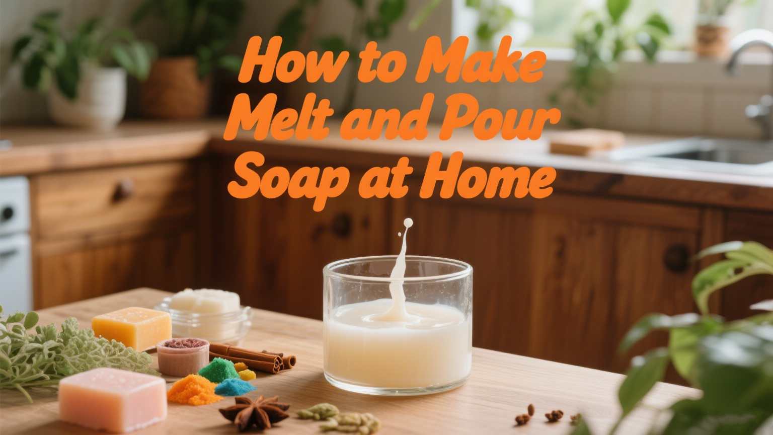 Comment faire fondre et verser du savon à la maison |  Guide étape par étape par Poleeview