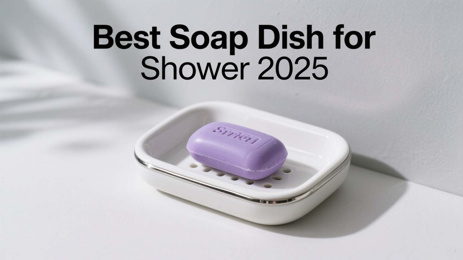 Meilleur plat de savon pour la douche 2025 |  Supports de savon durable et de drainage