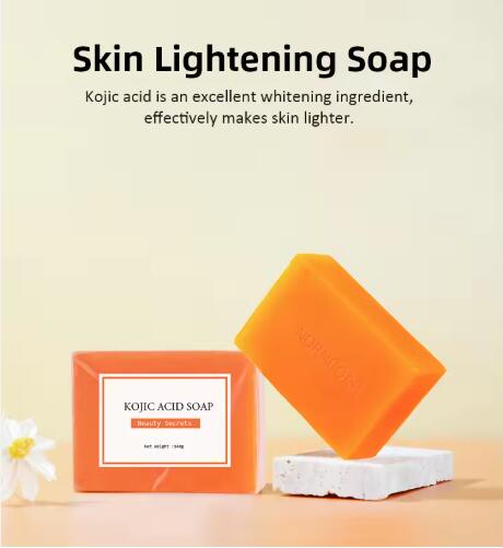 Savon blanchissant à l'acide kojique personnalisé