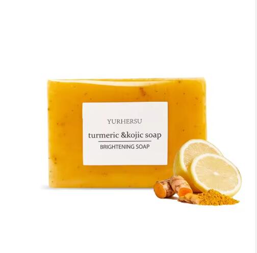 Savon d'acide kojique de curcuma personnalisé