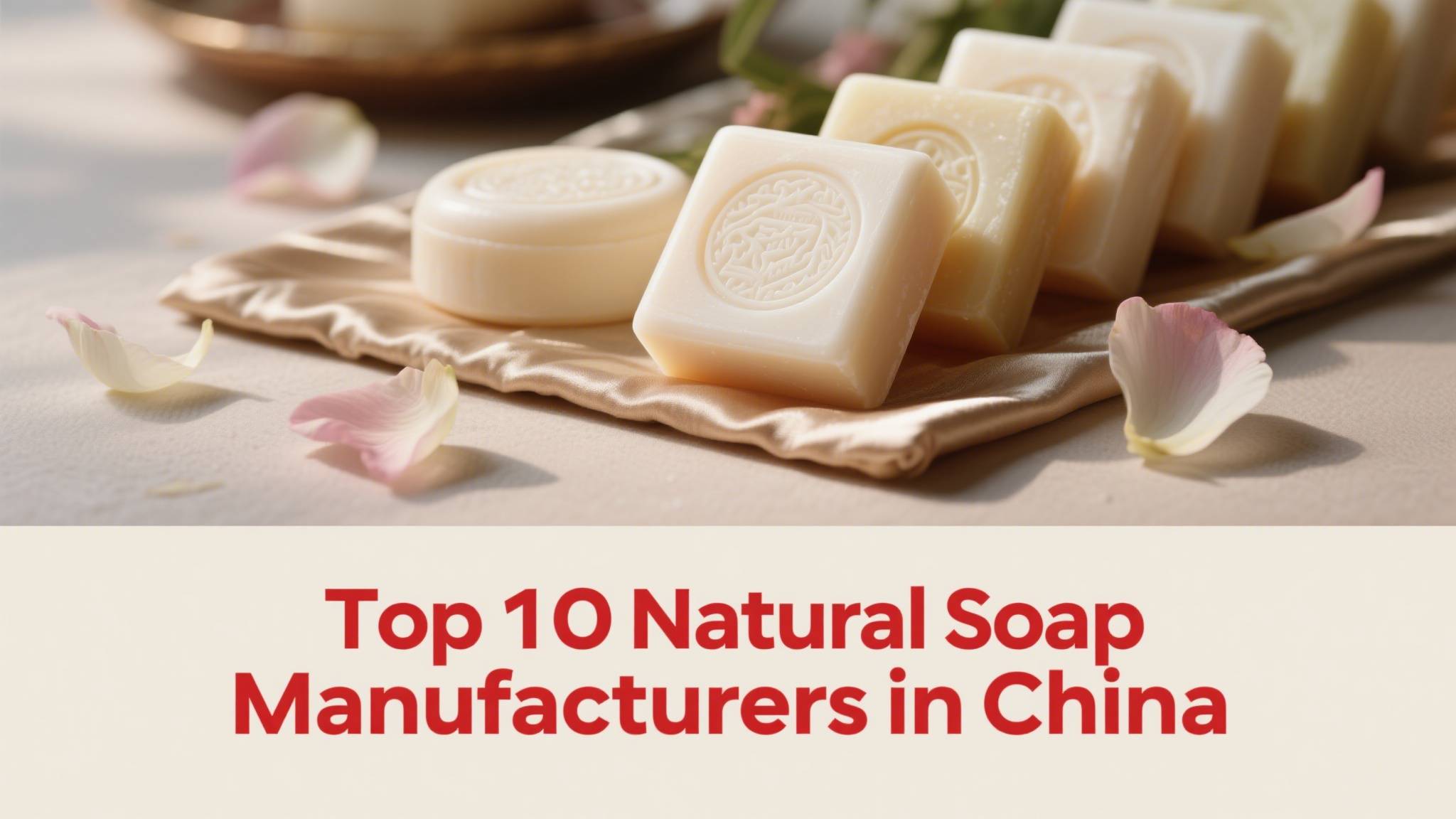Natural soap manufacturers in China