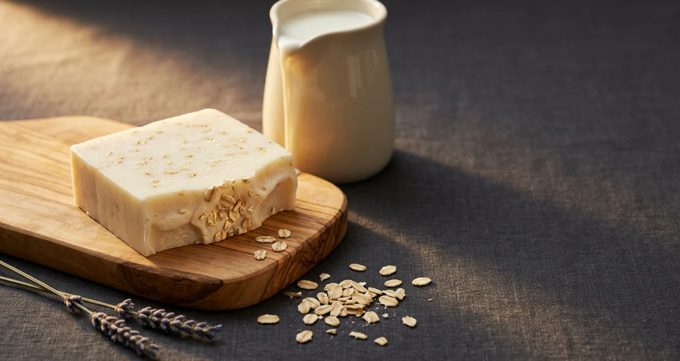 Milk And Oatmeal Soap