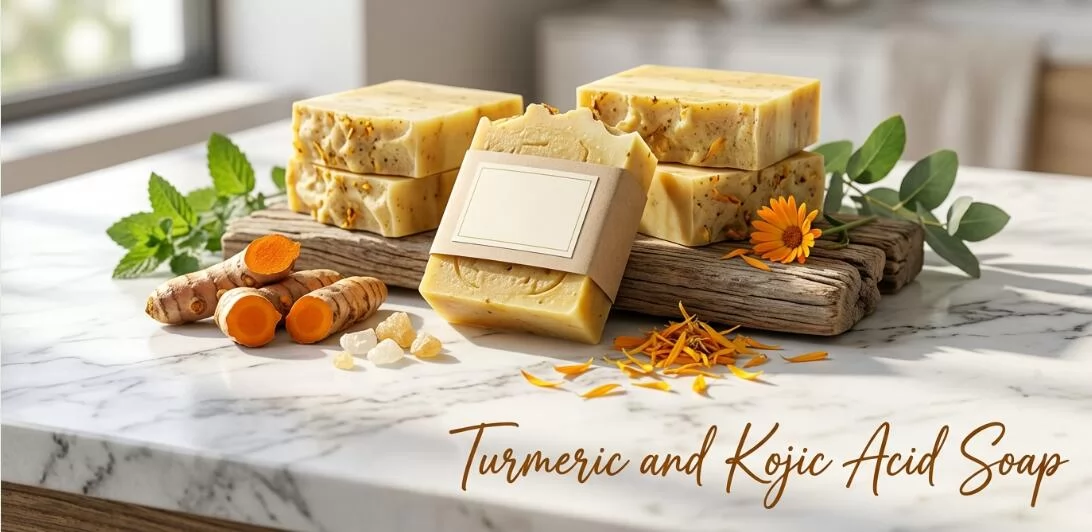 Savon au curcuma et à l’acide kojique : l’étoile montante des soins éclaircissants et ce que les acheteurs en gros doivent savoir