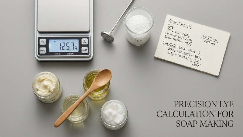 Comment calculer la soude pour la fabrication de savon : guide facile pour débutants