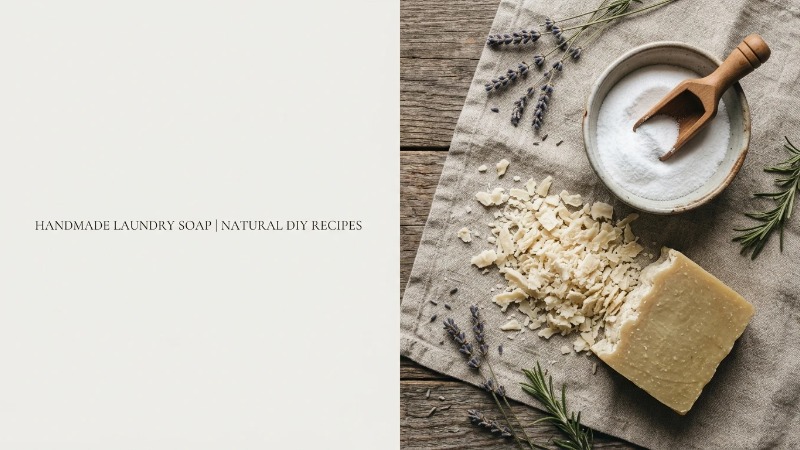 Recette de savon à lessive fait main : 2 méthodes naturelles à faire soi-même